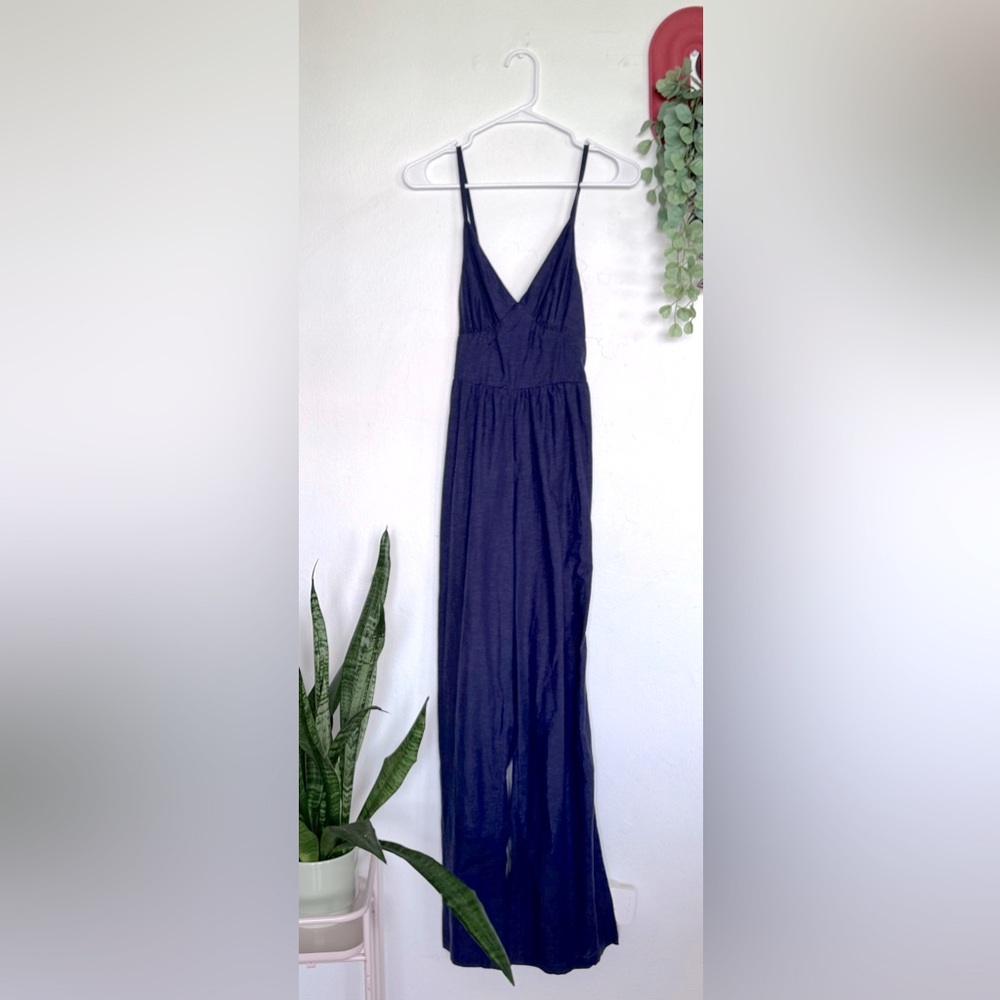 Jaspera Purple Linen Blend Top - S
